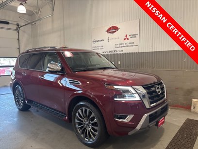 Used 2023 Nissan Armada Platinum w/ Captain's Chairs Package