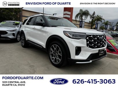 New 2025 Ford Explorer Platinum