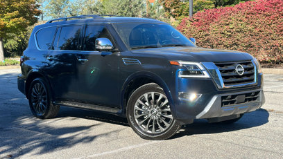 Certified 2024 Nissan Armada Platinum w/ Captain's Chairs Package