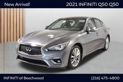 Used 2021 INFINITI Q50 Luxe w/ Seat & Sound Package