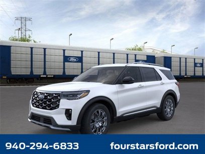 New 2025 Ford Explorer Platinum