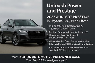 Used 2022 Audi SQ7 Prestige w/ Prestige Package