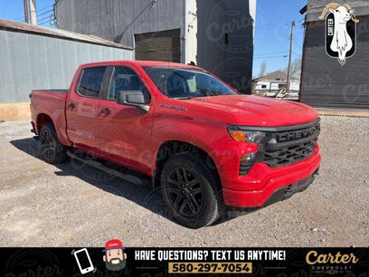 New 2025 Chevrolet Silverado 1500 Custom w/ Turbomax Blackout Package