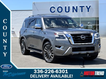 Used 2022 Nissan Armada Platinum w/ Captain's Chairs Package