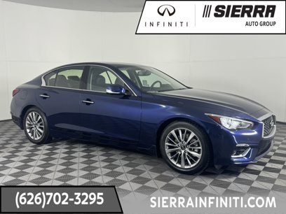 Used 2022 INFINITI Q50 Luxe