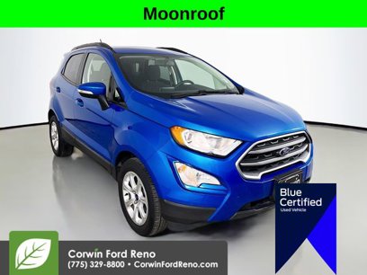 Certified 2019 Ford EcoSport SE