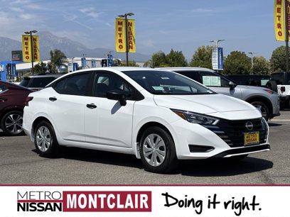 New 2025 Nissan Versa S w/ Trunk Package