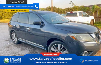 Used 2014 Nissan Pathfinder Platinum w/ Platinum Premium Package