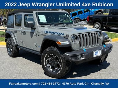 Certified 2022 Jeep Wrangler Unlimited Rubicon 4xe w/ Dual Top Group