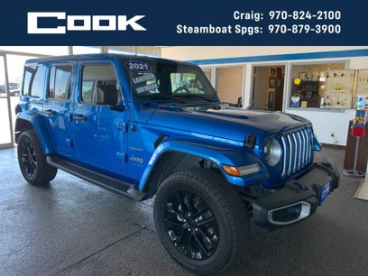 Used 2021 Jeep Wrangler Unlimited Sahara