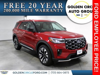 New 2025 Ford Explorer Platinum