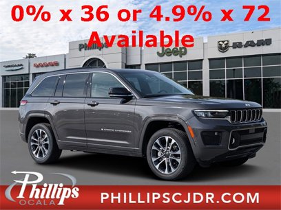 New 2024 Jeep Grand Cherokee Overland w/ Trailer Tow Package