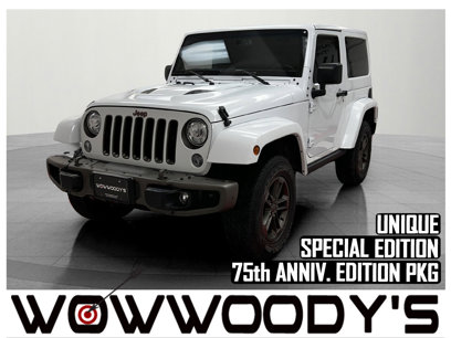 Certified 2017 Jeep Wrangler 75th Anniversary