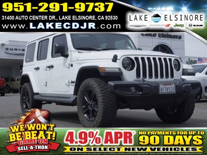 Certified 2021 Jeep Wrangler Unlimited Sahara w/ Altitude