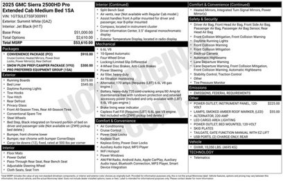 New 2025 GMC Sierra 2500 Pro w/ Convenience Package