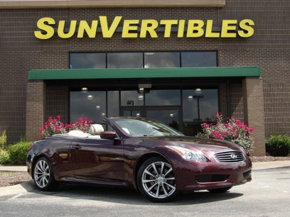 Used 2009 INFINITI G37 Convertible w/ Wood Trim Pkg