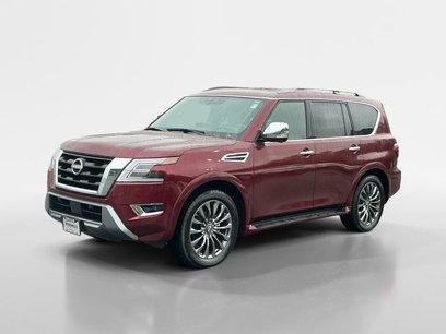 Used 2023 Nissan Armada Platinum w/ Captain's Chairs Package