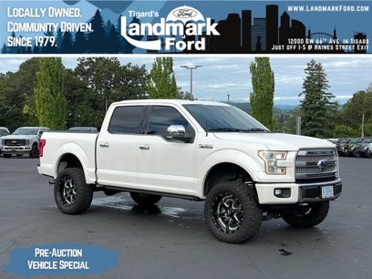 Used 2016 Ford F150 Platinum w/ Equipment Group 701A Luxury