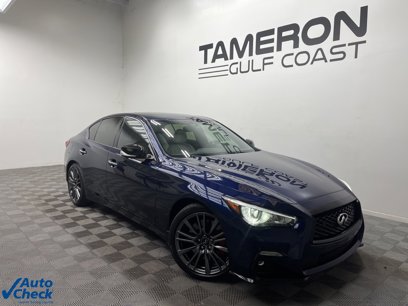 Used 2021 INFINITI Q50 Red Sport 400