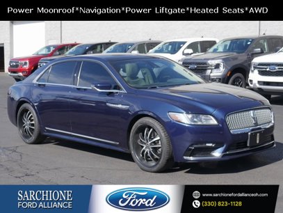Used 2017 Lincoln Continental Select w/ Climate Package