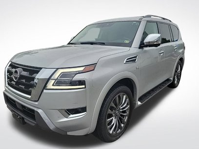 Used 2021 Nissan Armada Platinum w/ Captain's Chairs Package