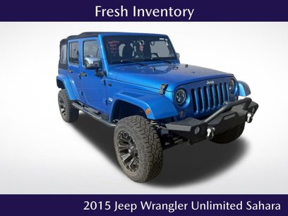 Used 2015 Jeep Wrangler Unlimited Sahara w/ Mopar Chrome Edition Group