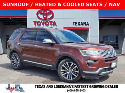 Used 2018 Ford Explorer Platinum