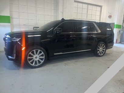 Used 2022 Cadillac Escalade ESV Premium Luxury Platinum w/ Heavy-Duty Trailer Package