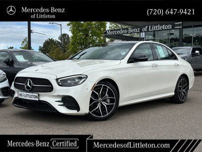 Certified 2021 Mercedes-Benz E 350 4MATIC Sedan