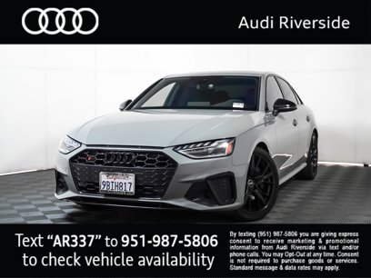 Certified 2022 Audi S4 Premium Plus w/ Premium Plus Package