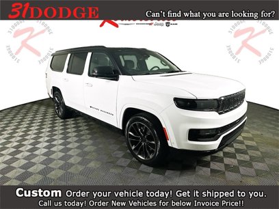 New 2025 Jeep Grand Wagoneer L Series II Obsidian w/ Quick Order Packagew 28T