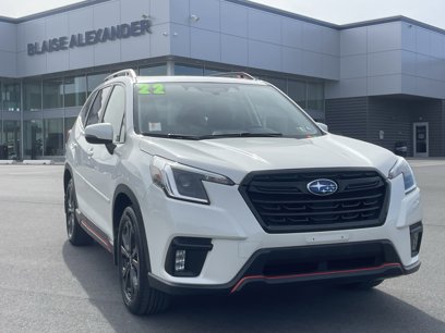 Certified 2022 Subaru Forester Sport