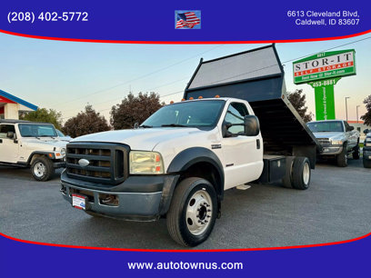 Used 2007 Ford F550 2WD Regular Cab Super Duty