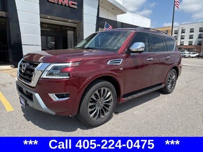 Used 2021 Nissan Armada Platinum w/ Captain's Chairs Package