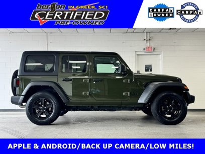 Certified 2022 Jeep Wrangler Unlimited Sport