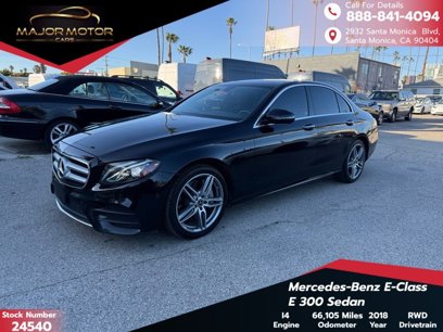 Used 2018 Mercedes-Benz E 300 w/ Premium 1 Package