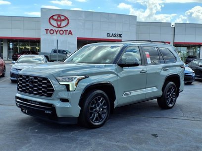 New 2025 Toyota Sequoia Platinum