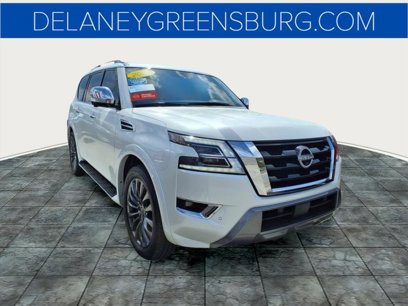 Certified 2023 Nissan Armada Platinum w/ Captain's Chairs Package