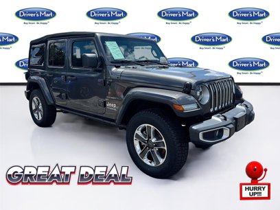 Used 2022 Jeep Wrangler Unlimited Sahara w/ LED Lighting Group