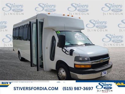 Used 2013 Chevrolet Express 4500 w/ Shuttle Bus Package