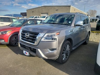 Used 2023 Nissan Armada Platinum w/ Captain's Chairs Package