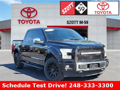 Used 2017 Ford F150 Platinum w/ Equipment Group 701A Luxury