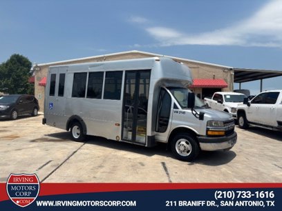 Used 2013 Chevrolet Express 4500 w/ Shuttle Bus Package