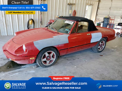 Used 1990 Alfa Romeo Spider Graduate