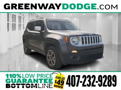 Used 2016 Jeep Renegade Limited
