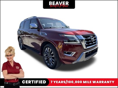 Used 2023 Nissan Armada Platinum w/ Captain's Chairs Package