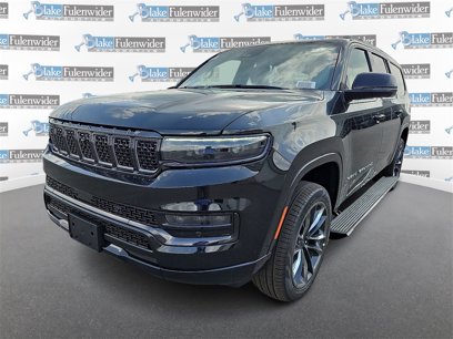 New 2025 Jeep Grand Wagoneer L Series II Obsidian w/ Quick Order Packagew 28T
