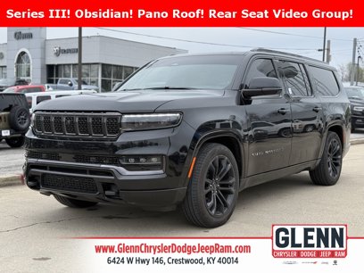 Used 2024 Jeep Grand Wagoneer L Series III w/ Rear Seat Video Group 1