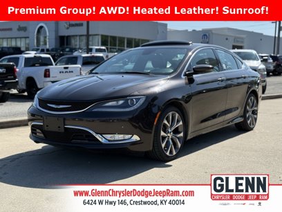 Used 2015 Chrysler 200 C w/ Navigation & Sound Group I