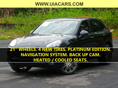 Used 2017 Porsche Cayenne Platinum Edition